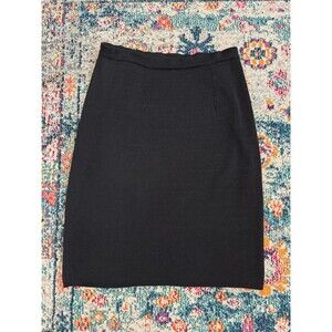 The Peruvian Connection Black‎ 100% Pima Cotton Skirt Size Large Made in Peru